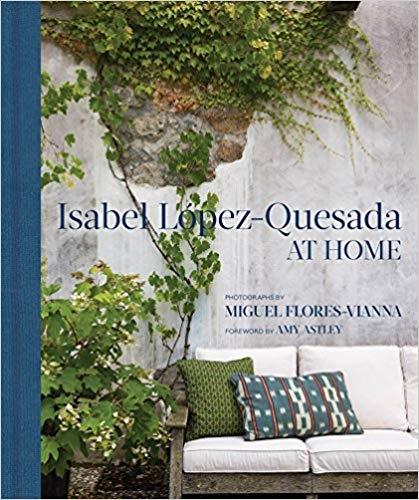 ISABEL LOPEZ- QUESADA AT HOME. 