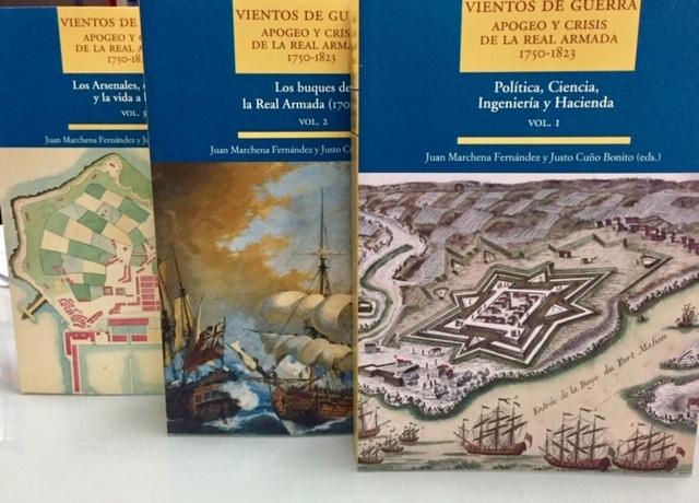 VIENTOS DE GUERRA. APOGEO Y CRISIS DE LA REAL ARMADA. 1750-1823  ( 3 VOLS.)