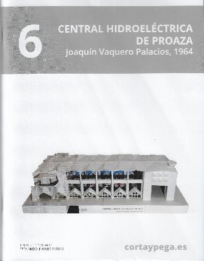 CENTRAL HIDROELÉCTRICA DE PROAZA.JOAQUÍN VAQUERO PALACIOS, 1964. RECORTABLE Nº 6.