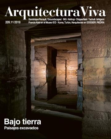 ARQUITECTURA VIVA Nº 209  BAJO TIERRA. PAISAJES EXCAVADOS PERRAULT; BIG; CHIPPERFIELD; ISHIGAMI;HOLTROP). 