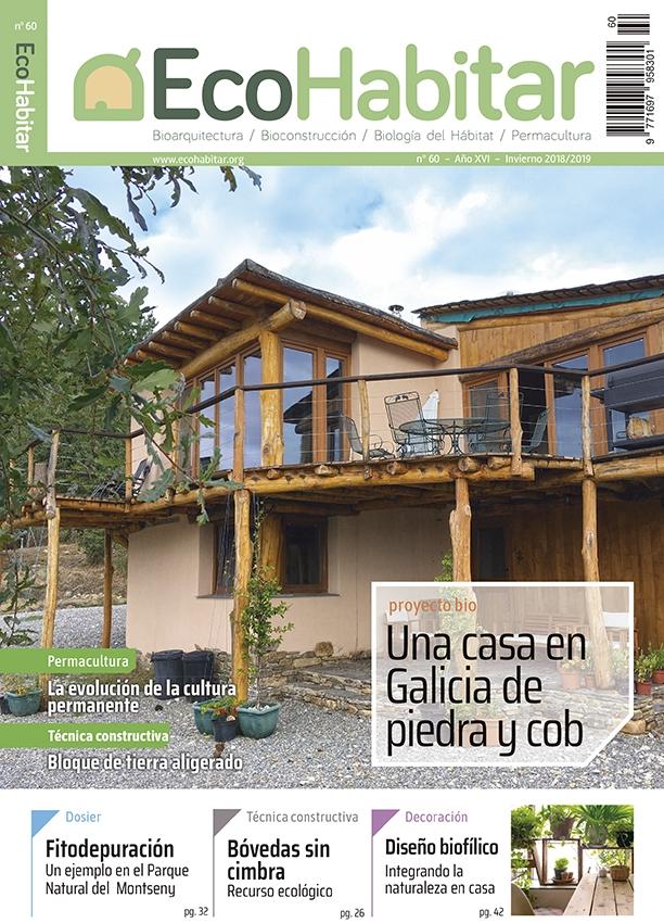 ECOHABITAR Nº 60. UNA CASA EN GALICIA DE PIEDRA Y COB. 