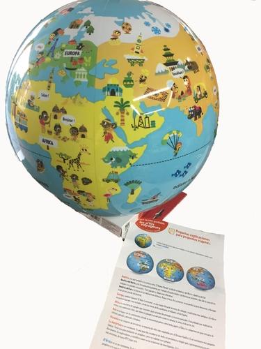 PEQUEÑOS VIAJEROS GLOBO CALY INCHABLE.