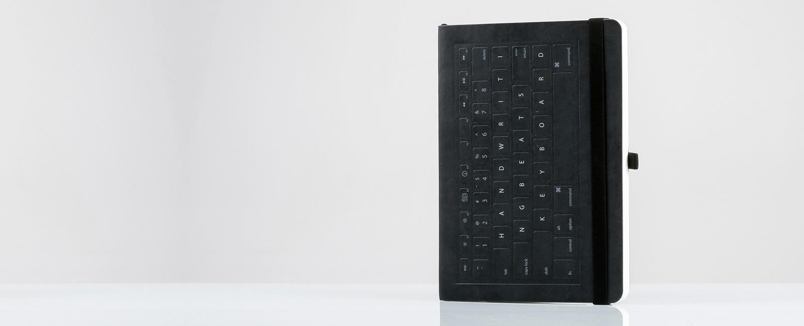 CUADERNO TECLADO NEGRO A5