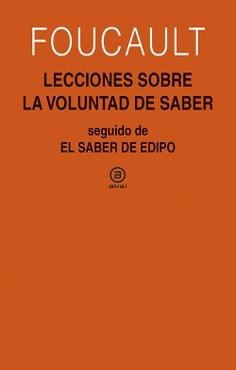 LECCIONES SOBRE LA VOLUNTAD DEL SABER