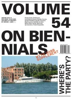 VOLUME Nº 54 ON BIENNIALS.