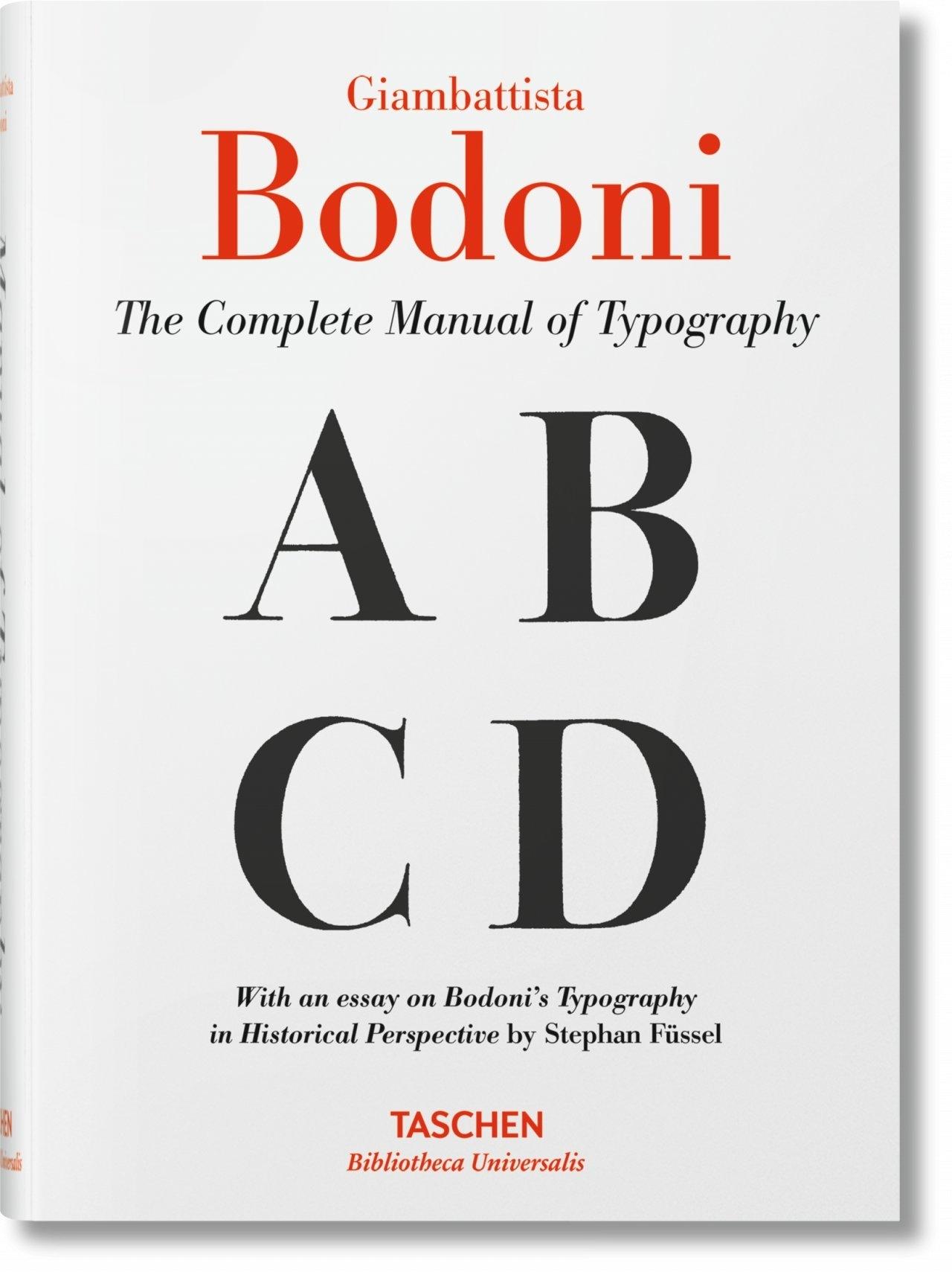 MANUAL OF TYPOGRAPHY "MANUALE  TIPOGRAFICO 1818". 