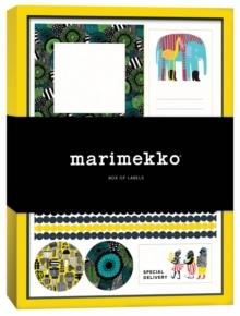 MARIMEKKO - BOX OF LABELS - CAJA DE ETIQUETAS Y ADHESIVOS. 