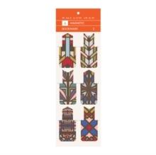 FRANK LLOYD WRIGHT DESIGNS MAGNETIC BOOKMARKS
