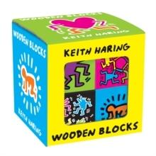 WOODEN BLOCKS KEITH HARING. 