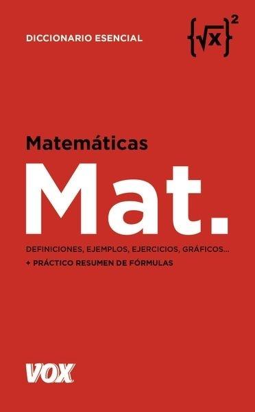 MATEMÁTICAS. MAT  "DEFINICIONES, EJEMPLOS, EJERCICIOS, GRAFICOS..."