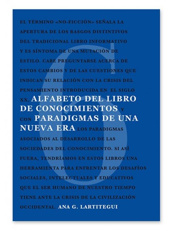 ALFABETO DEL LIBRO DE CONOCIMIENTOS "PARADIGMAS DE UNA NUEVA ERA"