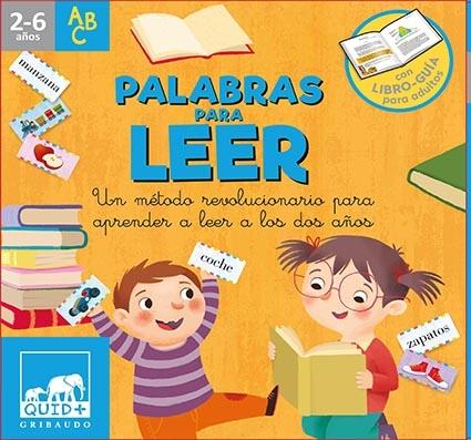 PALABRAS PARA LEER "UN MÉTODO REVOLUCIONARIO PARA APRENDER A LEER A LOS DOS AÑOS". 