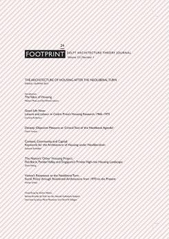 FOOTPRINT Nº 24. DELFT ARCHITECTURE THEORY JOURNAL