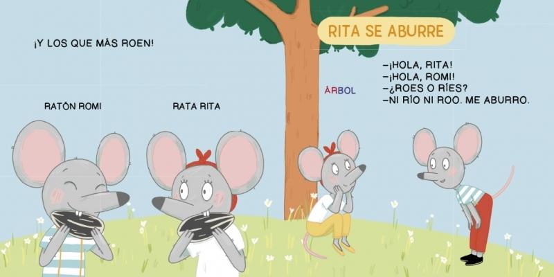 LETRICUENTOS. APRENDO LA R CON ROMI Y RITA .
