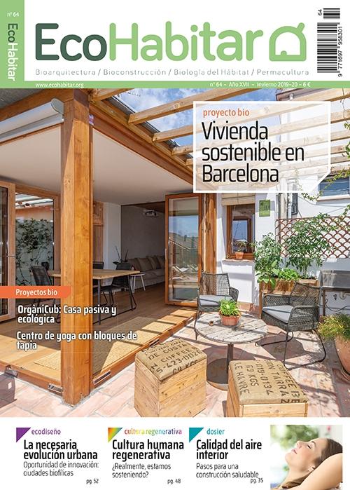 ECOHABITAR Nº 64  VIVIENDA SOSTENIBLE EN BARCELONA. 