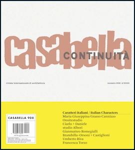 CASABELLA Nº 908   CARATTERI ITALIANI / ITALIAN CHARACTERS. 