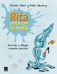 RITA PINTA CON SU TINTA.