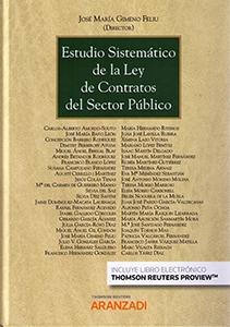 ESTUDIO SISTEMÁTICO DE LA LEY DE CONTRATOS DEL SECTOR PÚBLICO 