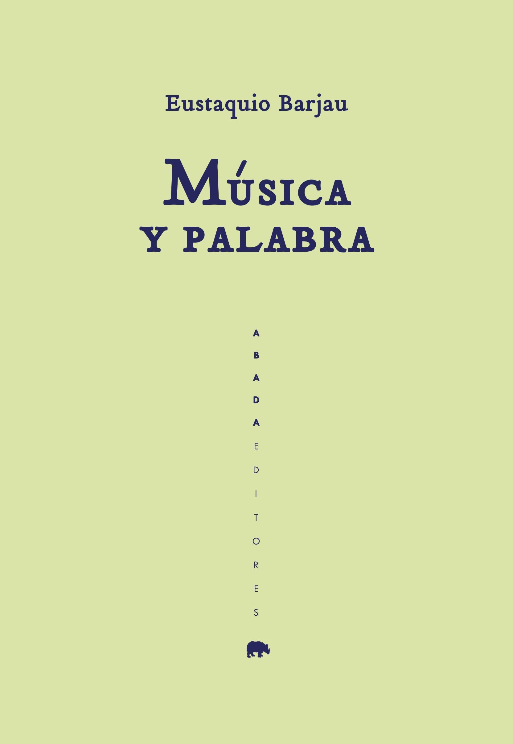 MUSICA Y PALABRA