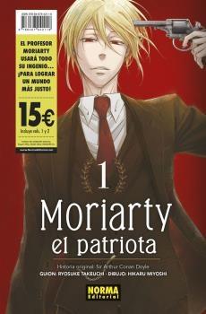 PACK INICIACION MORIARTY EL PATRIOTA 01+02. 