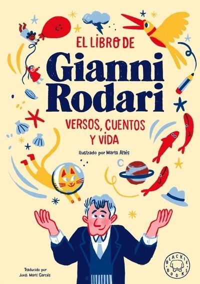 LIBRO DE GIANNI RODARI, EL "VERSOS, CUENTOS Y VIDA"