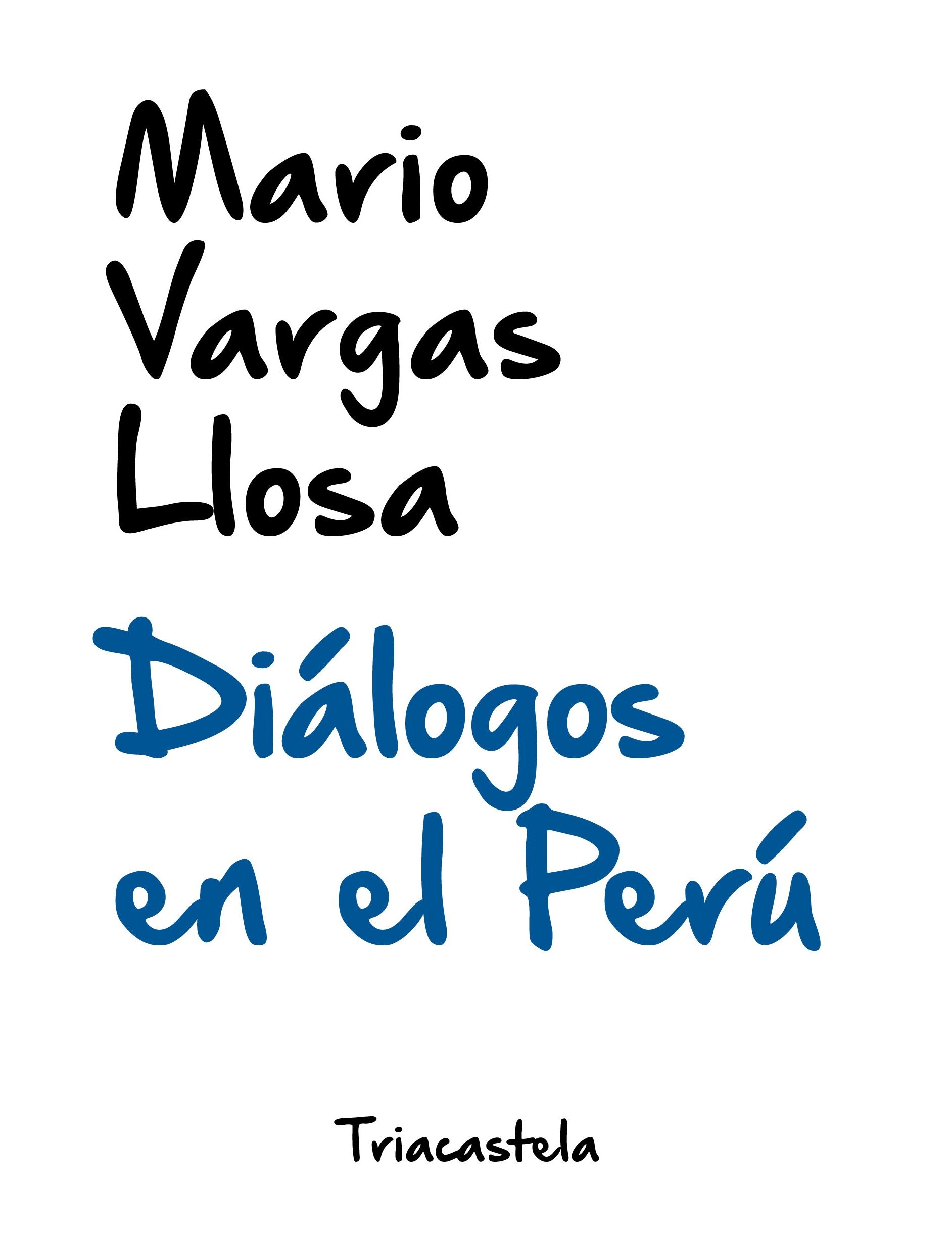 DIÁLOGOS EN EL PERÚ "EDICIÓN DE JORGE COAGUILA".