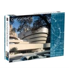 FRANK LLOYD WRIGHT GUGGENHEIM 2-SIDED 500 PIECE PUZZLE. 