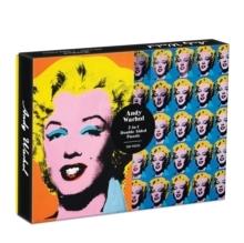 WARHOL MARILYN 500 PIECE DOUBLE SIDED PUZZLE. 