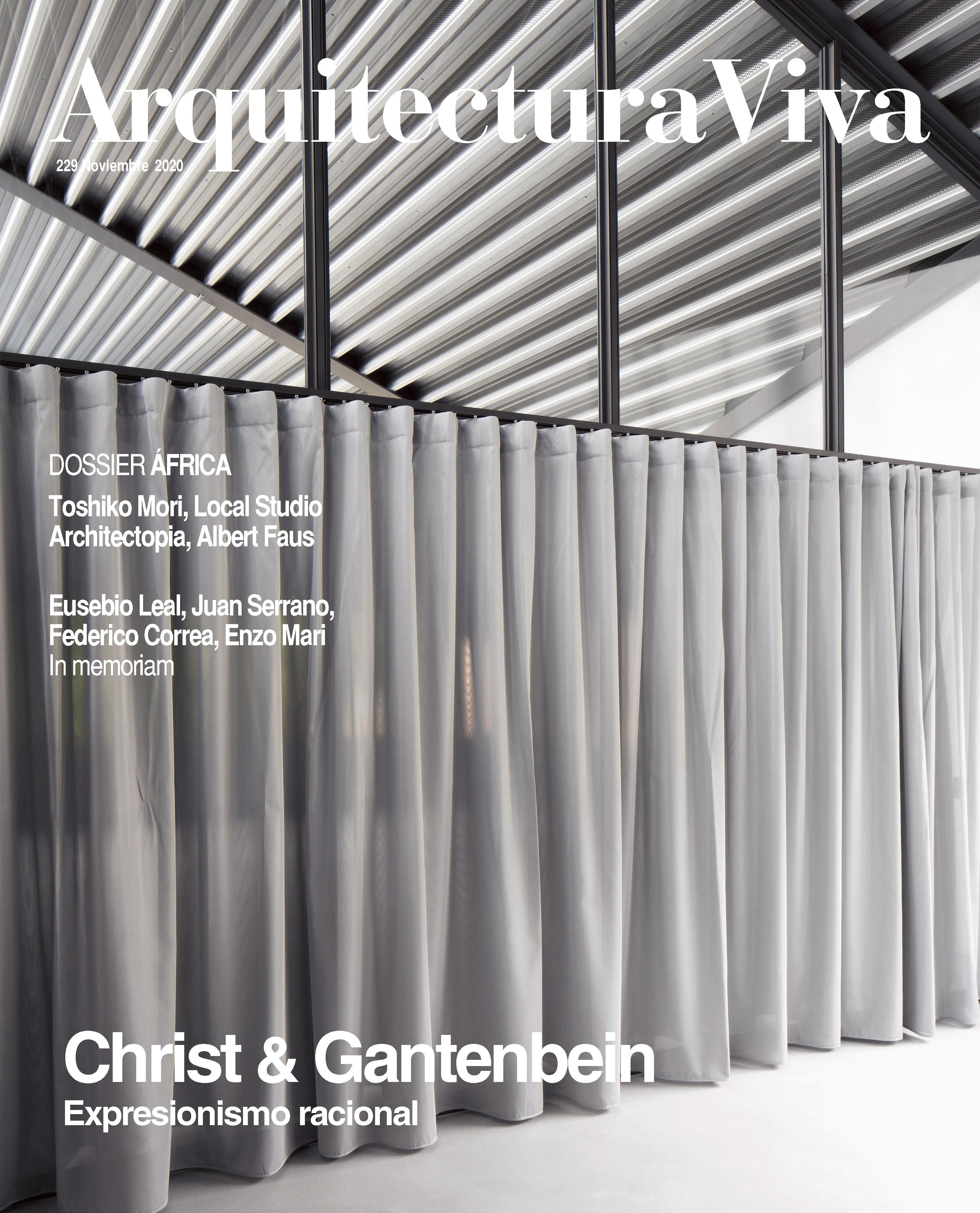 CHRIST & GANTENBEIN:  ARQUITECTURA VIVA Nº 229  EXPRESIONISMO RACIONAL