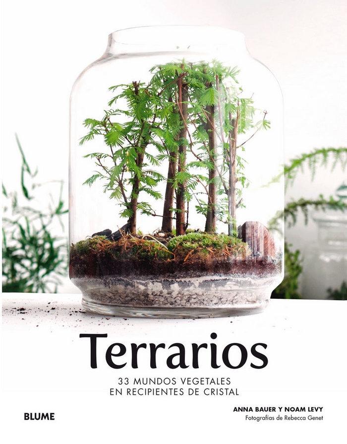 TERRARIOS ""33 MUNDOS VEGETALES EN RECIPIENTES DE CRISTAL"". 