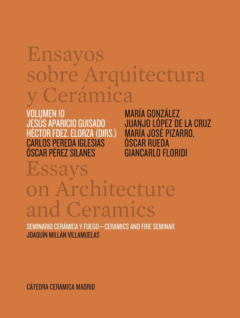 ENSAYOS SOBRE ARQUITECTURA Y CERAMICA VOL 10