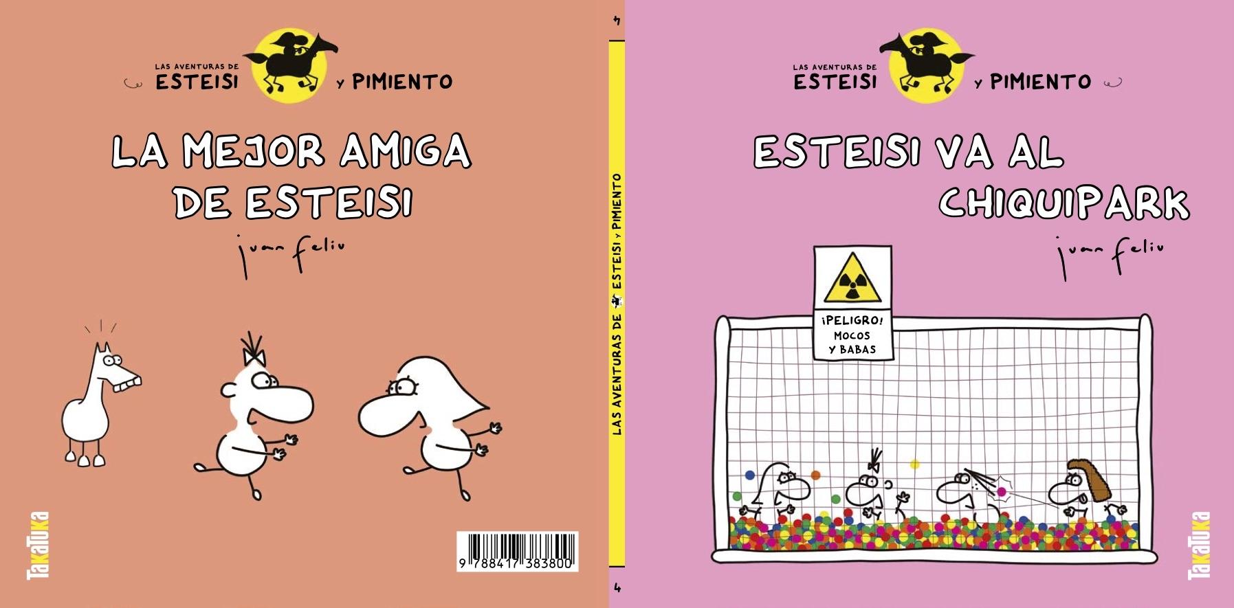 ESTEISI VA AL CHIQUIPARK / LA MEJOR AMIGA DE ESTEISI "LAS AVENTURAS DE ESTEISI Y PIMIENTO 4"