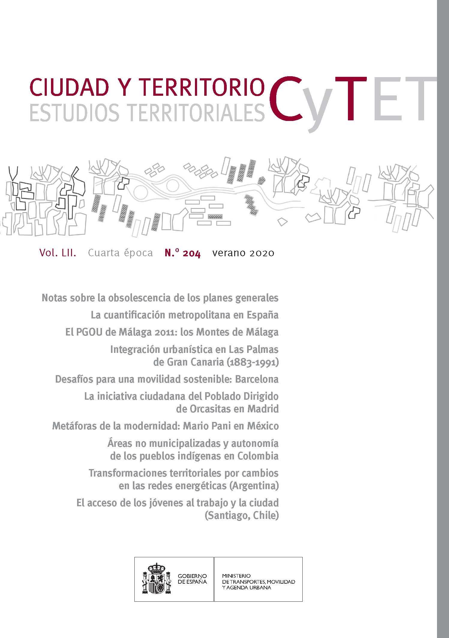 CIUDAD Y TERRITORIO Nº 204