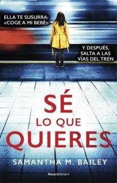 SE LO QUE QUIERES. 