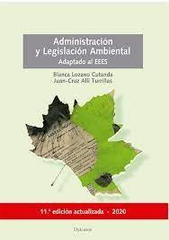 ADMINISTRACIÓN Y LEGISLACIÓN AMBIENTAL. 