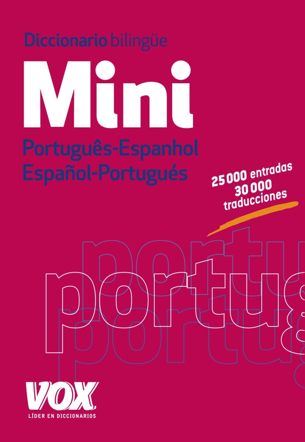 DICCIONARIO MINI PORTUGUES- ESPANHOL / ESPAÑOL-PORTUGUÉS
