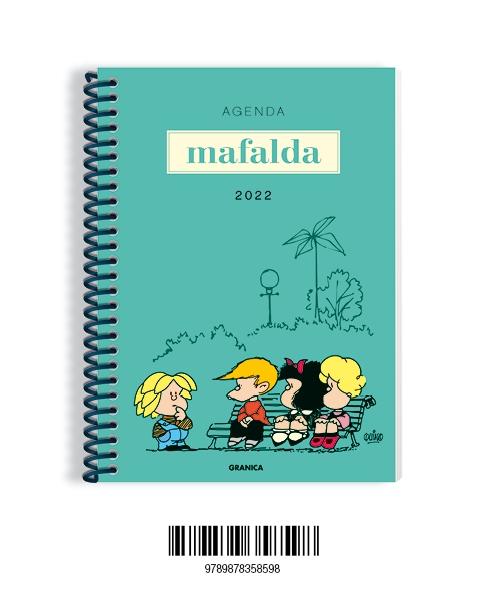 AGENDA 2021 MAFALDA ANILLADA VERDE. 