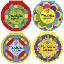 COLOREA MANDALAS INFANTILES (4 TITULOS)