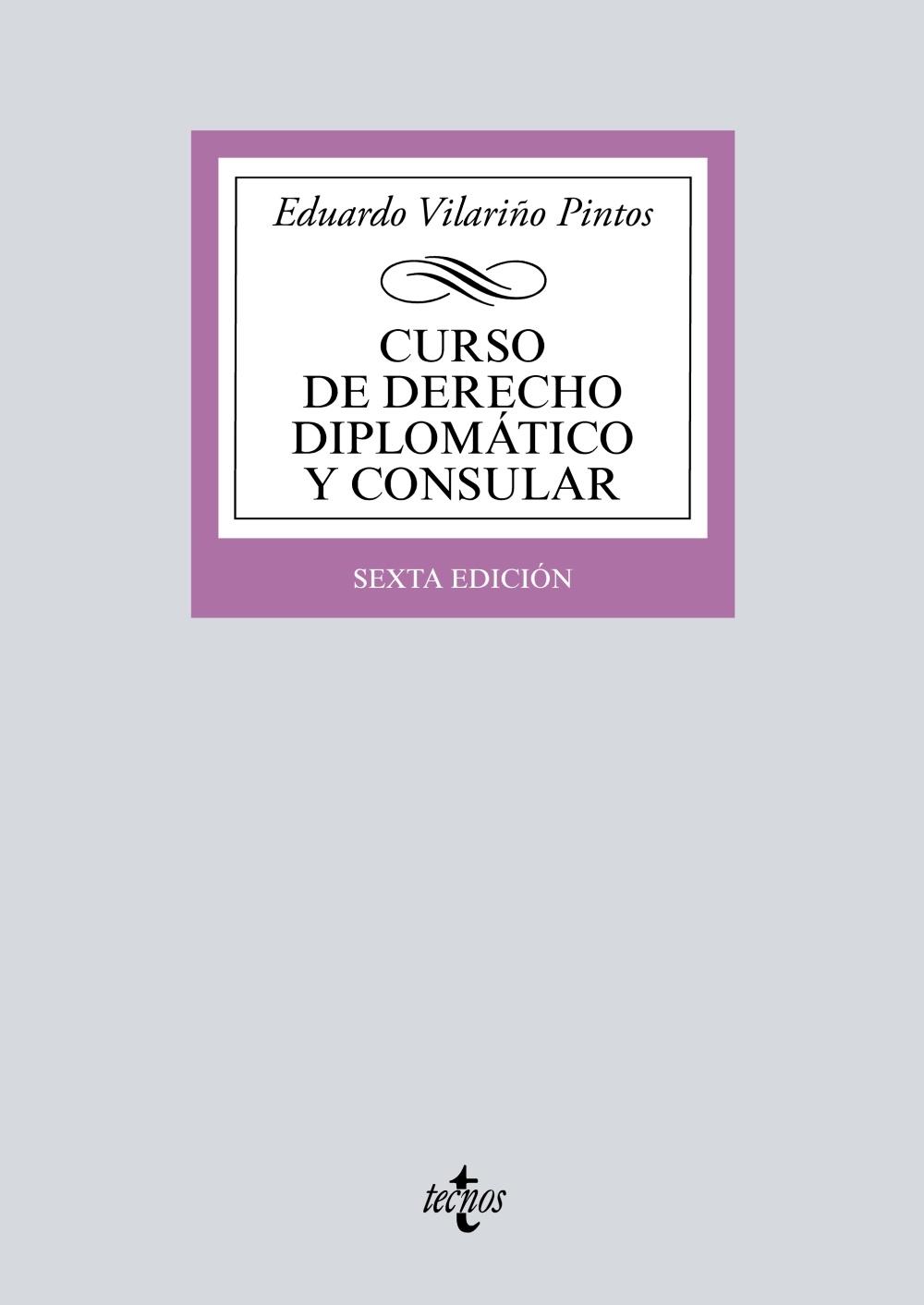 CURSO DE DERECHO DIPLOMATICO Y CONSULAR. 