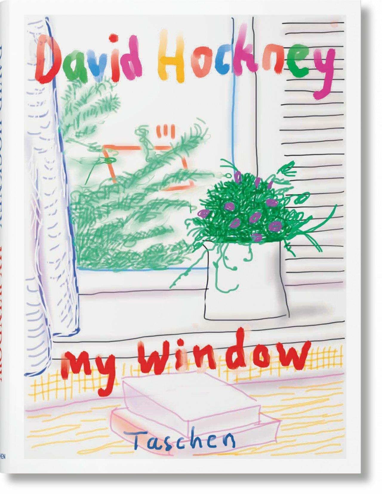 DAVID HOCKNEY. MY WINDOW. 