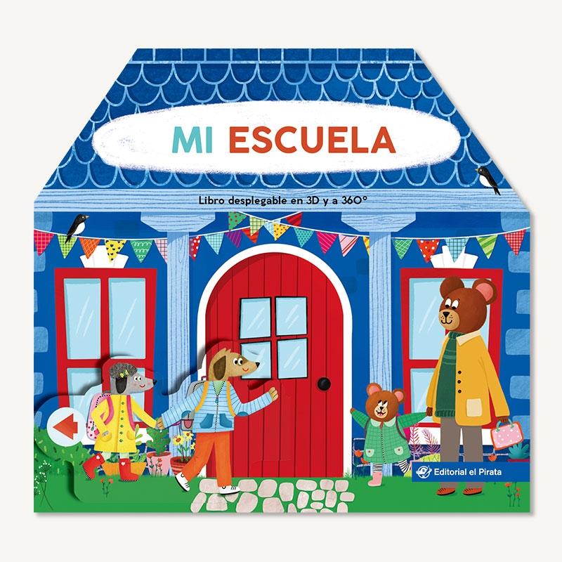 MI ESCUELA "LIBRO CAROUSEL DESPLEGABLE EN 3D Y A 360º".