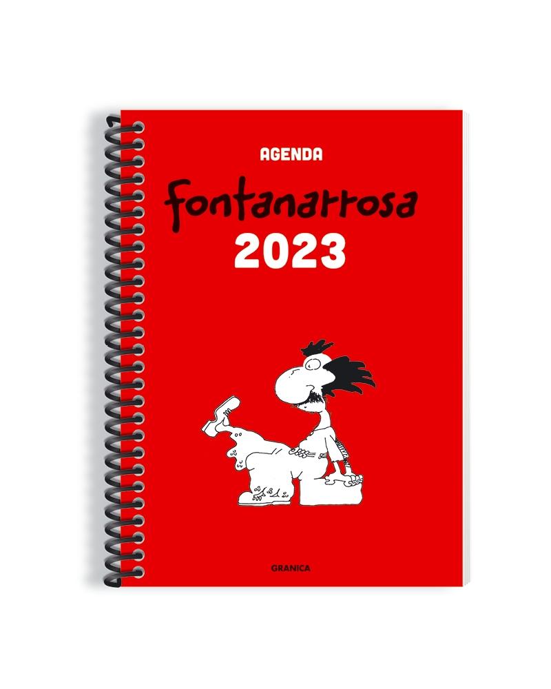 FONTANARROSA 2023, AGENDA ANILLADA ROJA. 