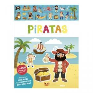 PIRATAS "LIBRO DE PEGATINAS"