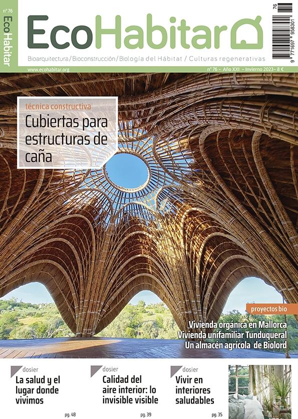 ECOHABITAR Nº 76. CUBIERTAS PARA ESTRUCTURAS DE CAÑA