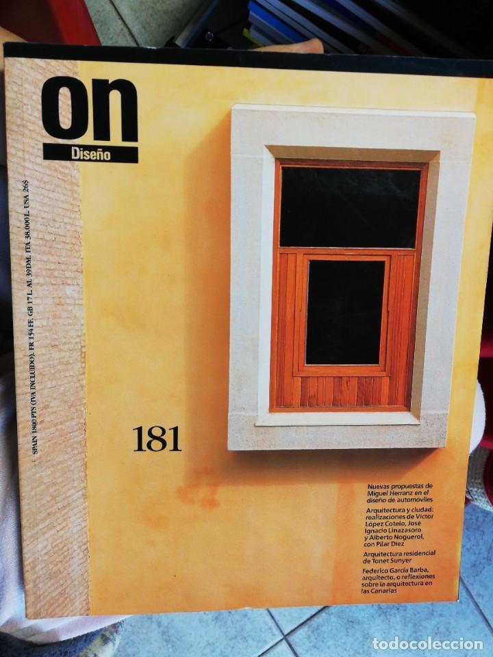 ON DISEÑO Nº 181. ( LINAZASORO, SUNYER, GARCIA BARBA, NOGUEROL )