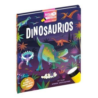 BUSCA Y ENCUENTRA LINTERNA MÁGICA, DINOSAURIOS. 