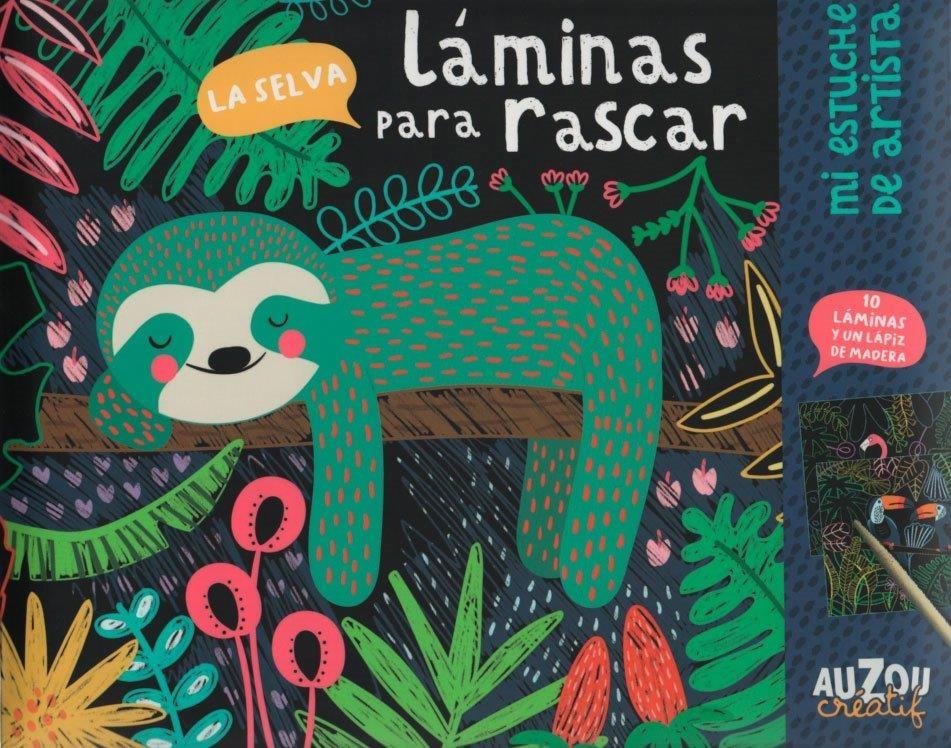 LAMINAS PARA RASCAR LA SELVA