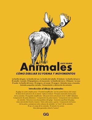 ANIMALES "CÓMO DIBUJAR SU FORMA Y MOVIMIENTOS.". 