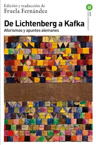 DE LICHTENBERG A KAFKA. "AFORISMOS Y APUNTES ALEMANES"