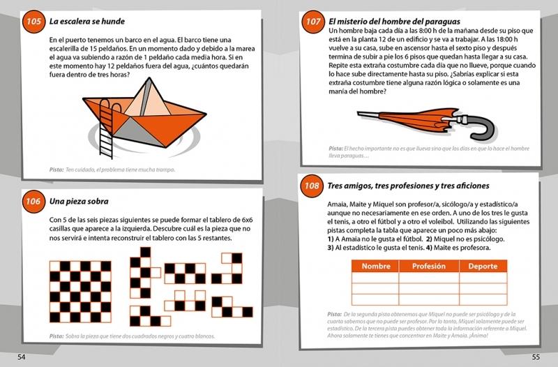 365 ENIGMAS Y JUEGOS DE LÓGICA "PARA NIÑOS Y NIÑAS. ACERTIJOS DIVERTIDOS Y RETOS DE INGENIO PARA APRENDE"